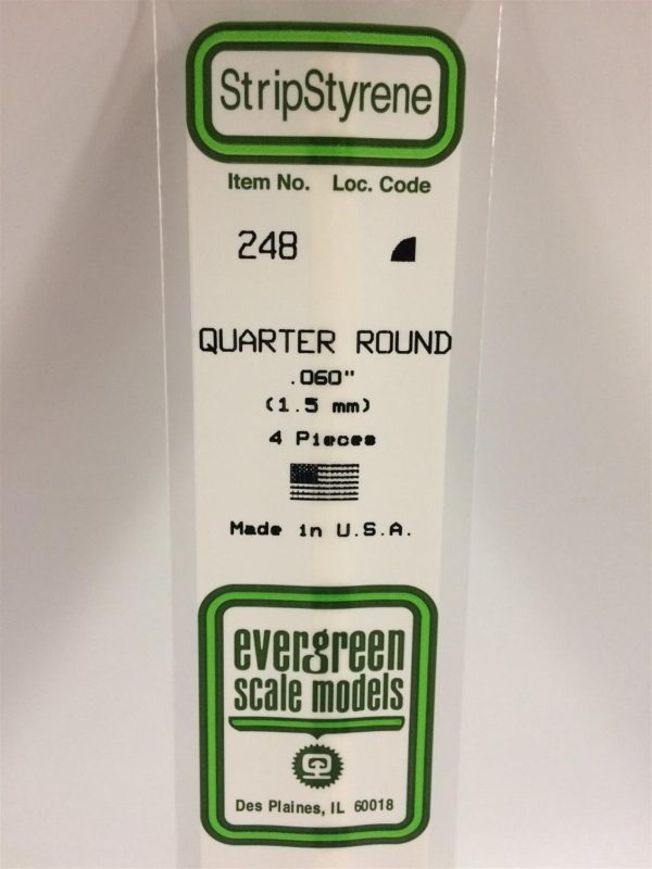1 50*355 Mm Ceyrek Daıre Cubuk-4Adet -Beyaz, Evergreen 248