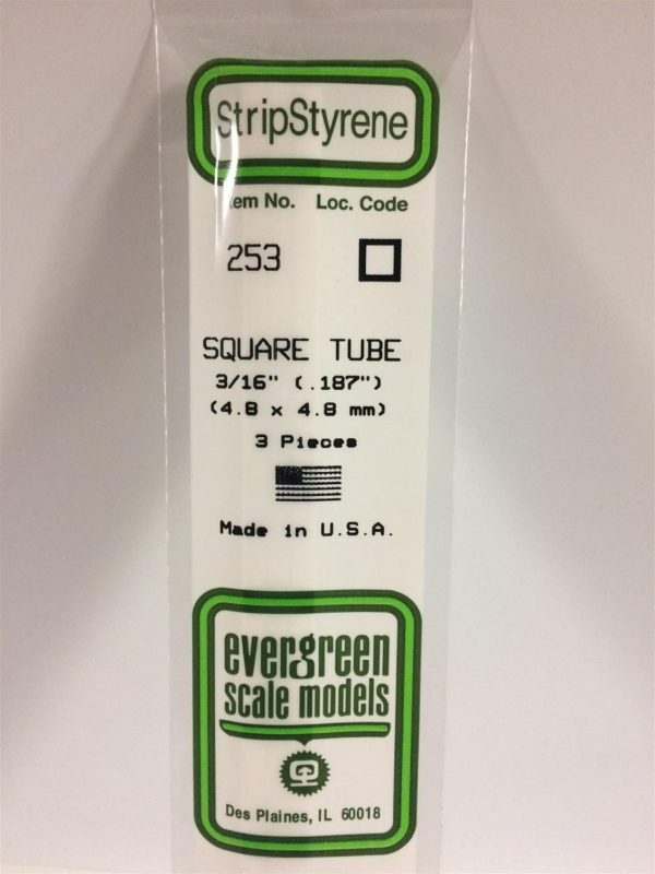 4 8*4 8*355 Mm Kutu Profıl-3Adet -Beyaz, Evergreen 253