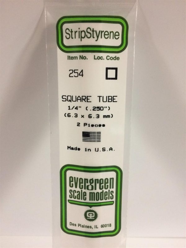6 3*6 3*355 Mm Kutu Profıl-2 Adet -Beyaz, Evergreen 254