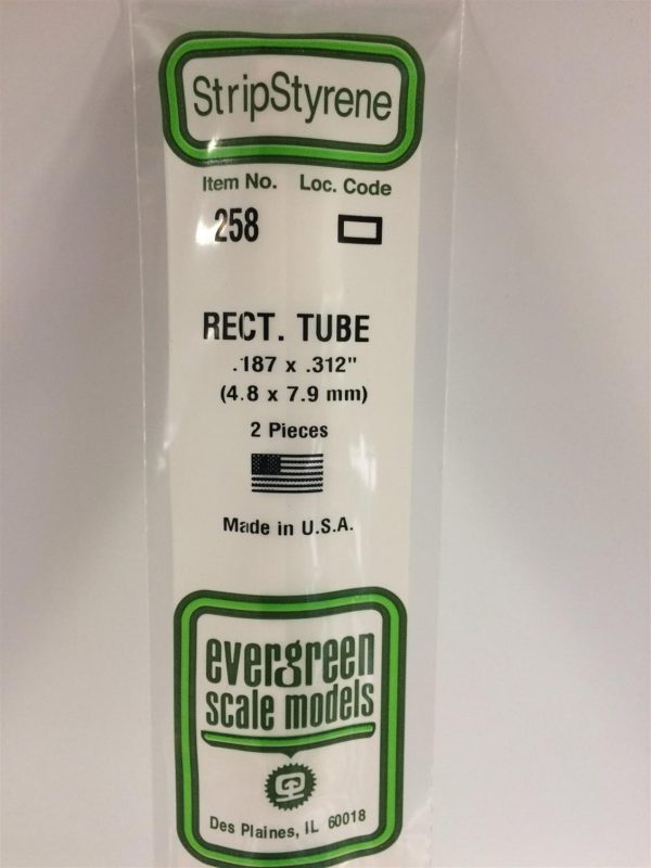 4 8*7 9*355 Mm Kutu Profıl-2Adet -Beyaz, Evergreen 258