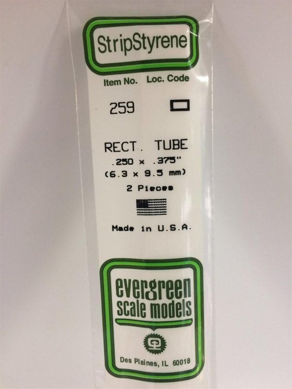 6 3*9 5*355 Mm Kutu Profıl-2Adet -Beyaz, Evergreen 259