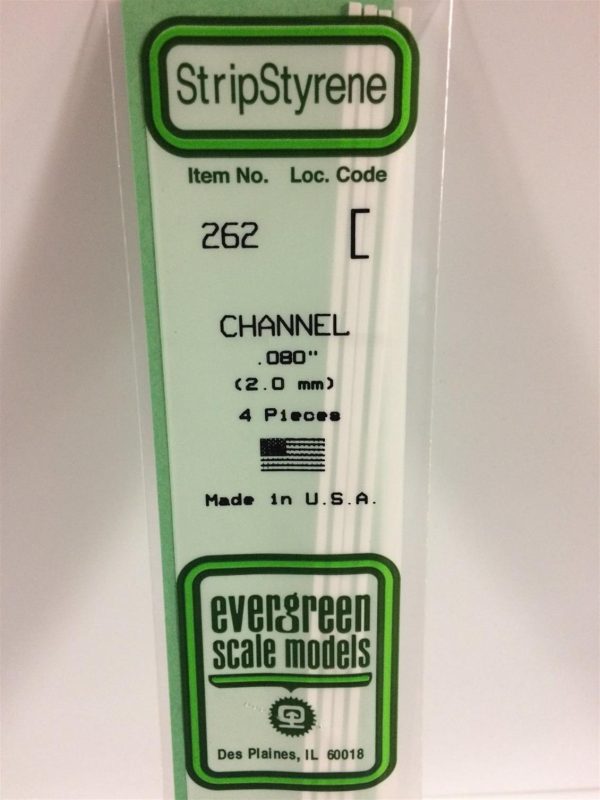 2 0*355 Mm U Profıl-4Adet -Beyaz, Evergreen 262