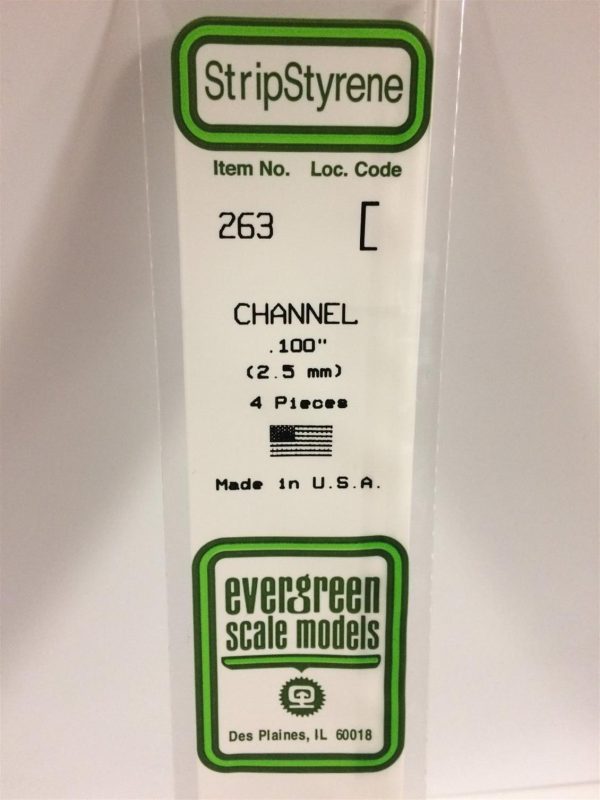 2 5*355 Mm U Profıl-4Adet -Beyaz, Evergreen 263