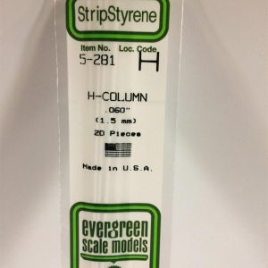 1 5*355 Mm H Profıl-4Adet -Beyaz, Evergreen 281