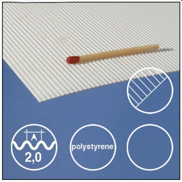 Ondülin Çatı Kaplama -600 Mm-Beyaz- 45X, Schulcz 281216015