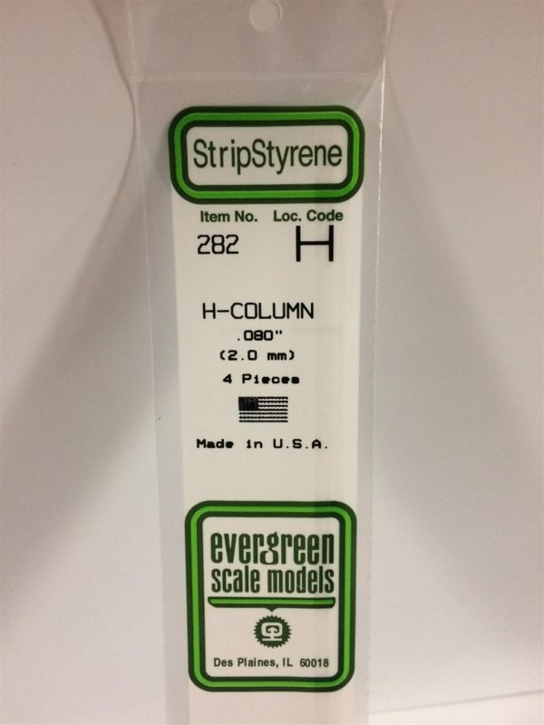 2 0*355 Mm H Profıl-4Adet -Beyaz, Evergreen 282