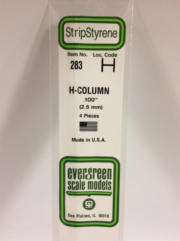 2 5*355 Mm H Profıl-4Adet -Beyaz, Evergreen 283