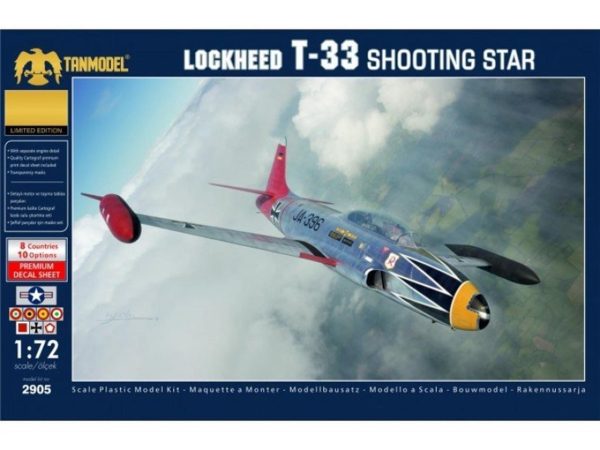 1/72 Lockheed T-33 Maketi, Tan Model 2905