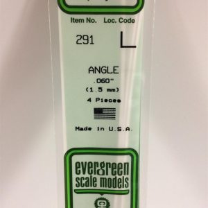 1 5*355 Mm Köşebent-L Cubuk-4Adet -Beyaz, Evergreen 291