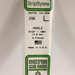 4 8*355 Mm Köşebent-L Cubuk-3Adet -Beyaz, Evergreen 296