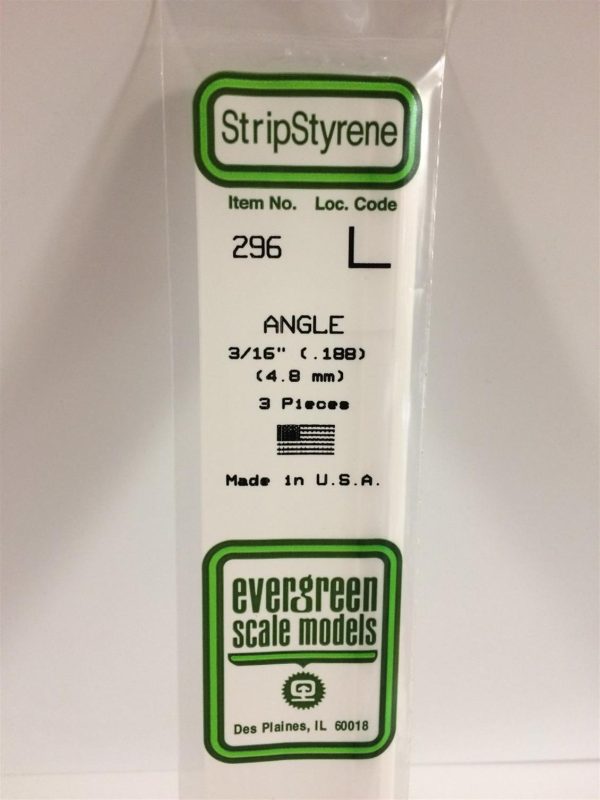 4 8*355 Mm Köşebent-L Cubuk-3Adet -Beyaz, Evergreen 296