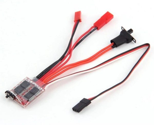 30 Amper Elektronik Hız Kontrol Fırçalı Motor için İleri ve Geri Frenli 3.0V-9.4V - Görsel 3