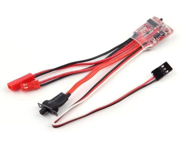 30 Amper Elektronik Hız Kontrol Fırçalı Motor için İleri ve Geri Frenli 3.0V-9.4V - Görsel 2