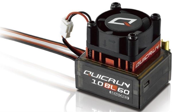 QuicRun 10BL60 Sensörlü Fırçasız Motor İçin ESC, Hobbywing 30108000
