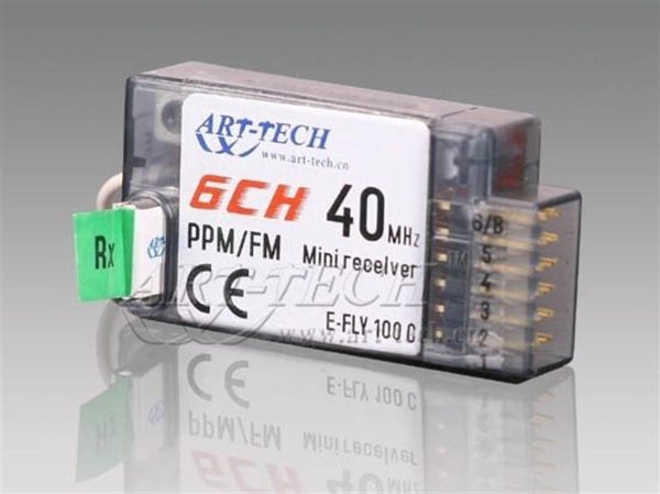 301106C 6 Kanal, 35 Mhz, Alıcı, Art Tech
