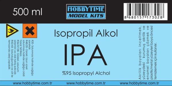 İzopropil Alkol-500 Ml., Hobbytime 302 - Görsel 2