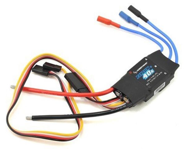 Flyfun Serisi 40 Amper 3-6S LiPo 44 Gram Fırçasız Uçak Motoru için ESC, Hobbywing 30214002 - Görsel 2