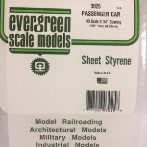 150*300Mm Konteynır Kaplama-Ho Scale-0 75Mm T, Evergreen 3025