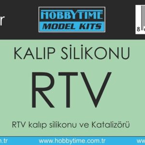Rtv Silikon + Katalizör, 1000 Gram, Hobbytime 303