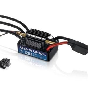 Seaking Serisi 120 Amper 2-6S LiPo Su Geçirmez Fırçasız Tekne Motoru için ESC, Hobbywing 30302360
