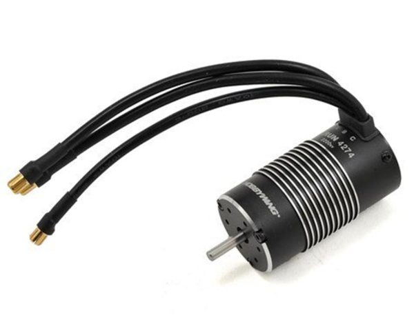 EzRun 4274 SL Sensörsüz Fırçasız Motor 2200KV Siyah, Hobbywing 30402500 - Görsel 2