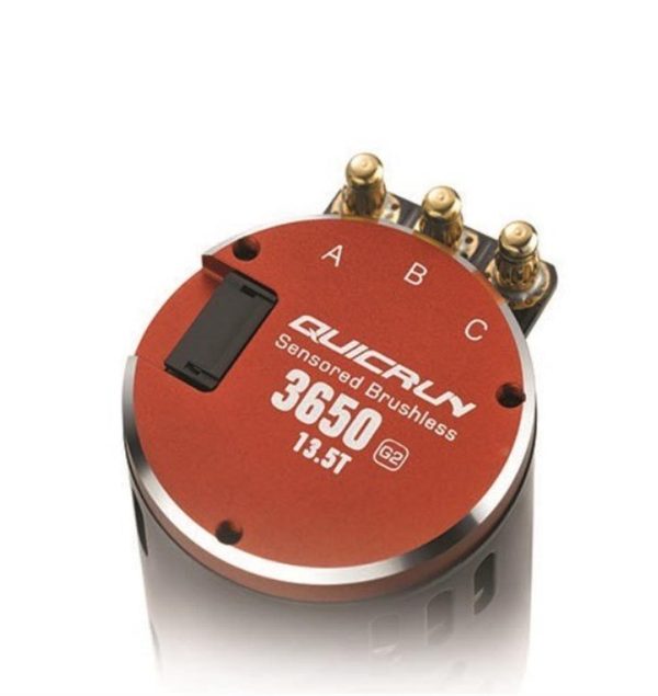QUICRUN 3650SD 13.5T G2 Sensörlü Fırçasız Motor, Hobbywing 30404310 - Görsel 3