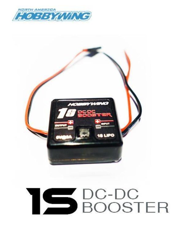 1S Lipo DC/DC Yükseltici, Hobbywing 30601000 - Görsel 3