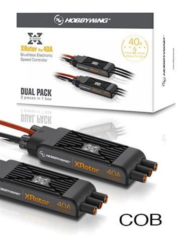 XROTOR PRO-40A-3D Fırçasız Motor için ESC 2 Adet, Hobbywing 30902040 - Görsel 3