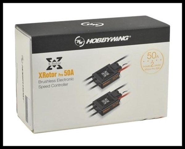 XROTOR PRO-50A-2 ADET ESC, Hobbywing 30902052 - Görsel 4
