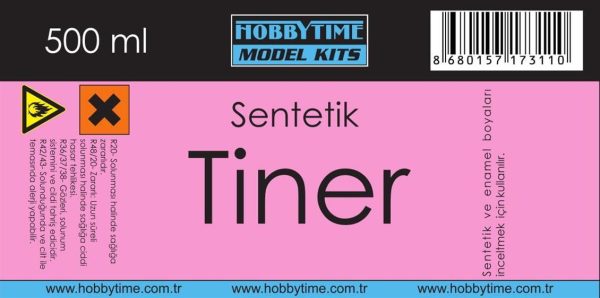Sentetik Tiner-500 Ml., Hobbytime 311 - Görsel 2