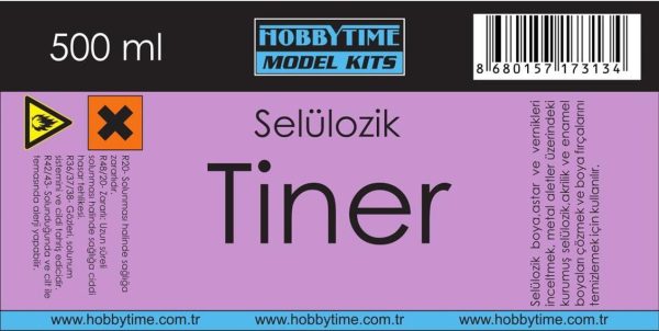 Selülozik Tiner-500 Ml., Hobbytime 313 - Görsel 2