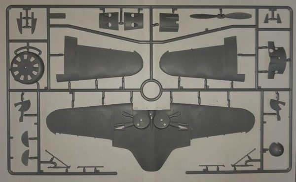 I-16 Type 29 WWII Soviet Fighter 5 Adet I-1 Maketi, ICM 32003 - Görsel 3