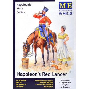 1/32 Napoleon'S Red Lancer Napoleonic Wars S, Master Box 3209