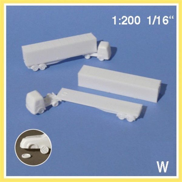 1/200 Tanker Kamyon-Beyaz-2 Adet, Schulcz 330491