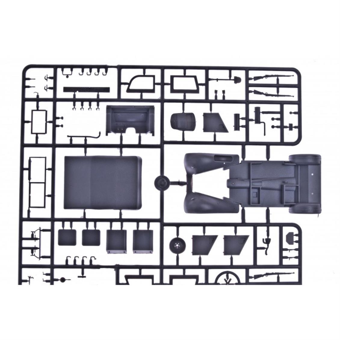 1/35 Sd.Kfz. 1 Type 170 Vk German Military S, Master Box 3530 - Görsel 3