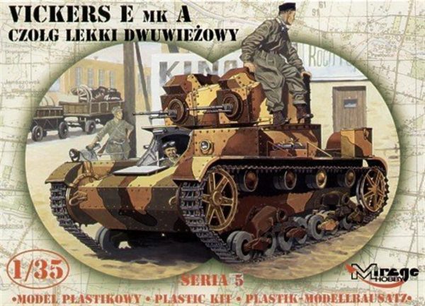 1/35 Vickers E Mk.A Twın Turret Maketi, Mirage 35303