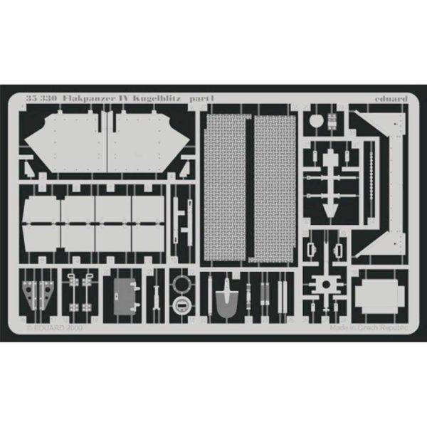 1/35 Flakpanzer Iv Kugelblitz Detay Seti, S, Eduard 35330