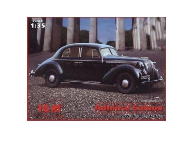 Admiral Saloon WWII German Staff Car Maketi, ICM 35472