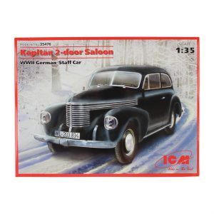 Kapitan 2-Door Saloon WWII German Staff Car Maketi, ICM 35476
