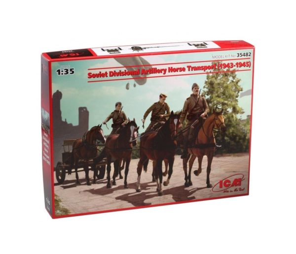 Soviet Divisional Artillery Horse Transport Maketi, ICM 35482