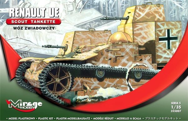 1/35 Renault Ue Scout Tankette 2 Versions O Maketi, Mirage 355007