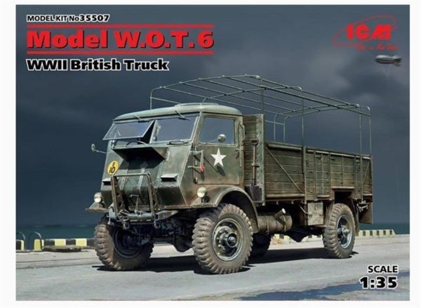 Model W.O.T. 6 WWII British Truck (100% New Maketi, ICM 35507