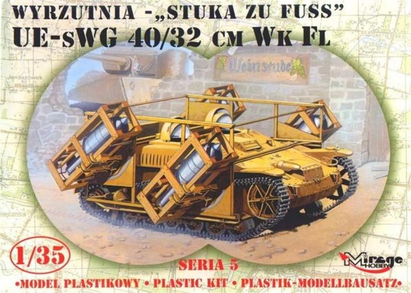 1/35 Ueswg 40/32Cm Wk Fl Stuka Zu Fuss Selfp Maketi, Mirage 35519
