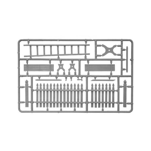 1/35 Shed Wıth Wooden Fence - Görsel 2