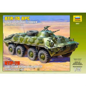 1/35 Rus Btr-70 ( Afgan Versiyonu ) Maketi, Zvezda 3557
