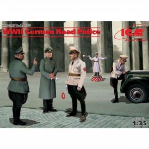 Scale 1:35 Wwıı German Road Police (5 Figur