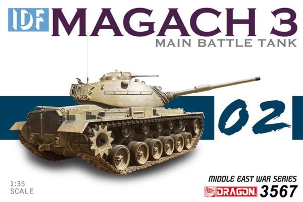 1/35 Idf Magach 3 Maketi, Dragon 3567