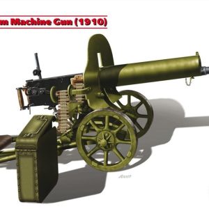 1/35 Russian Maxim Machine Gun 1910 Maketi, ICM 35674