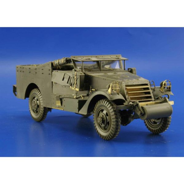 1/35 M3 Zırhlı Devriye Aracı Maketi, Zvezda 3581 - Görsel 2