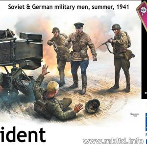 1/35 Accident. Soviet & German Military Men, Master Box 3590